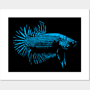 Betta - CYAN Posters and Art